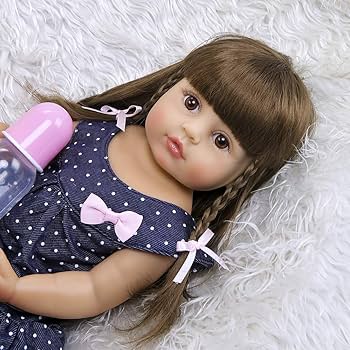 Amazon | Anano 22インチ ソフト 赤ちゃん 女の子 人形 全身